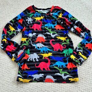 Journey to the Moon Small shop colorful dinosaur bamboo shirt